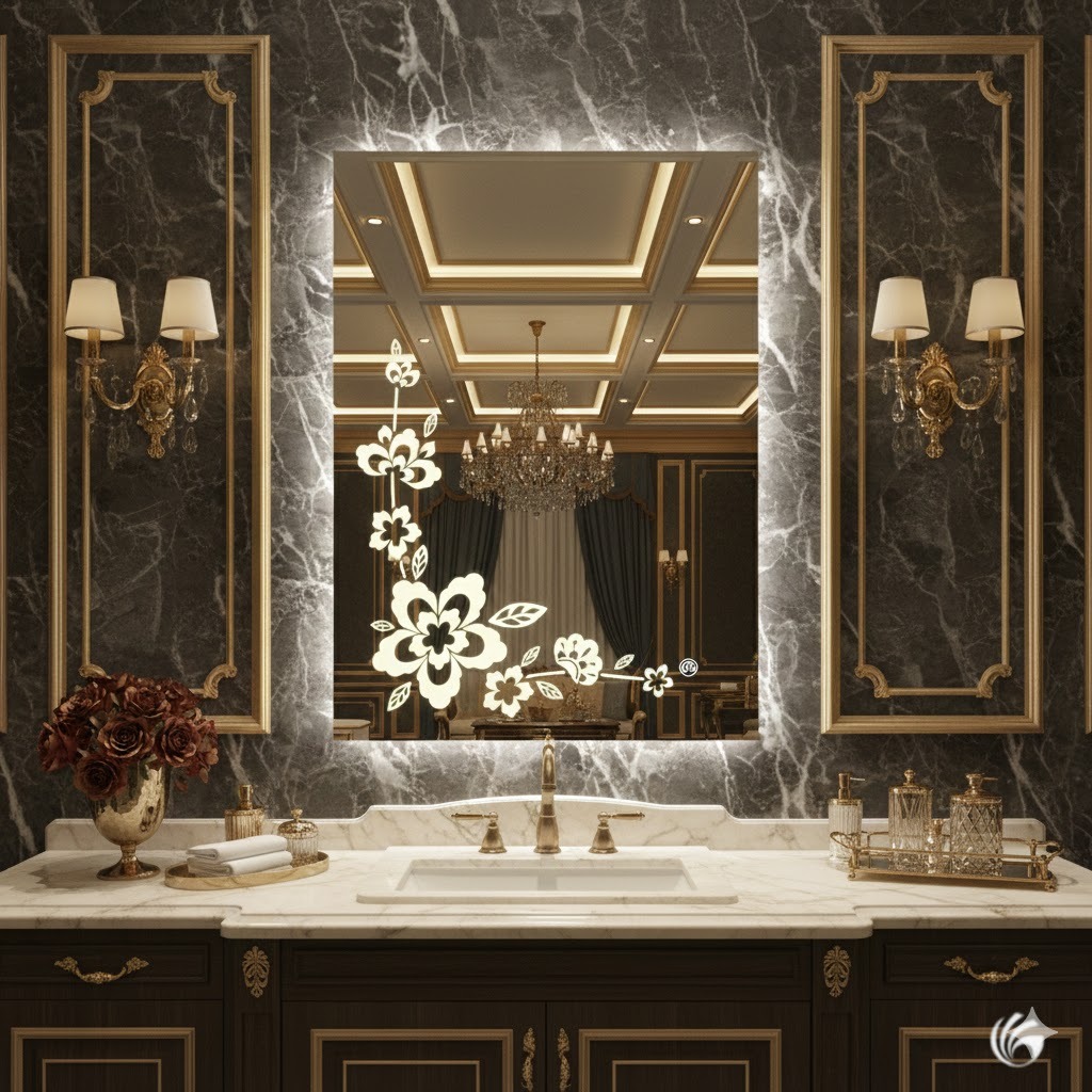 Rectangular Shape Led Mirror MM010