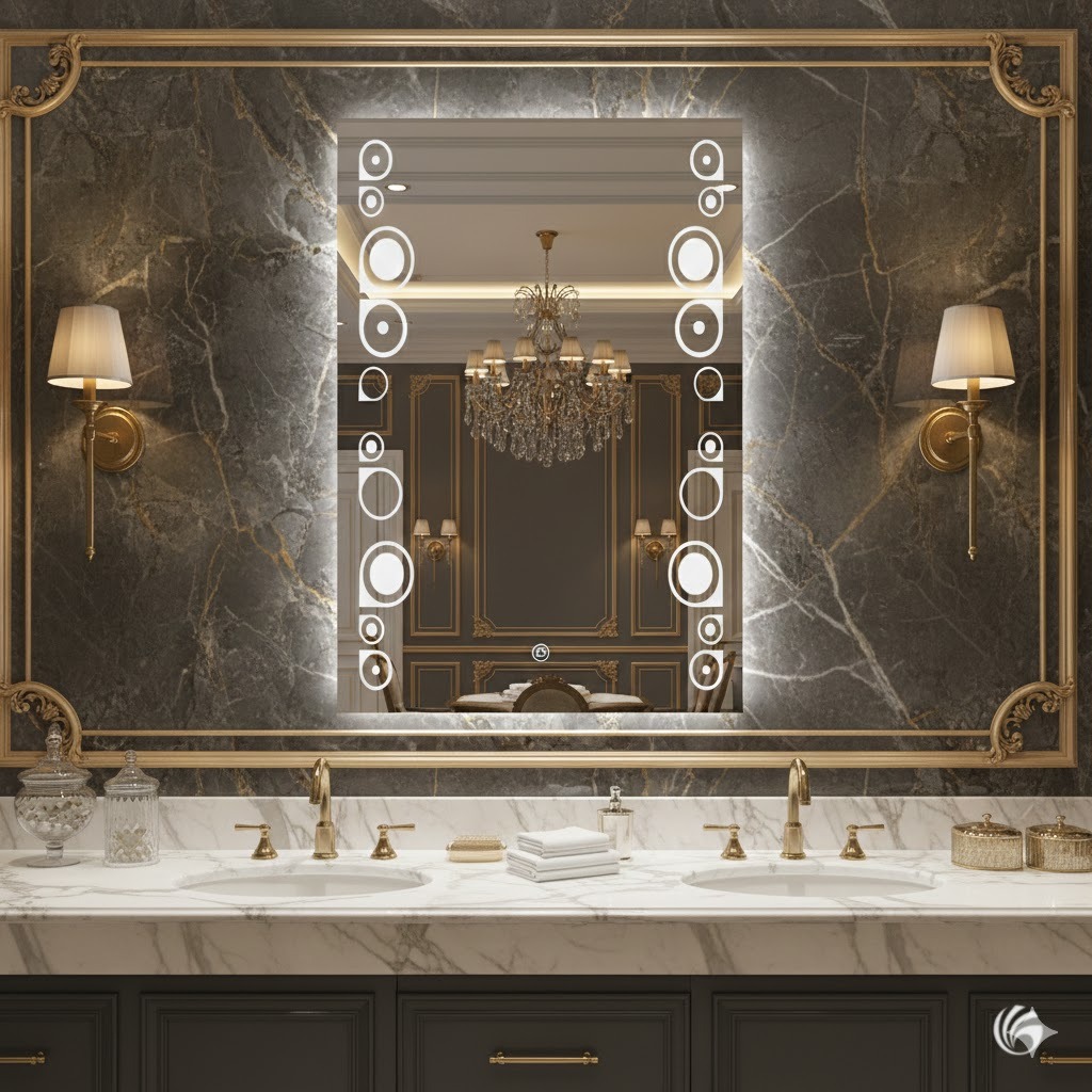 Rectangular Shape Led Mirror MM029