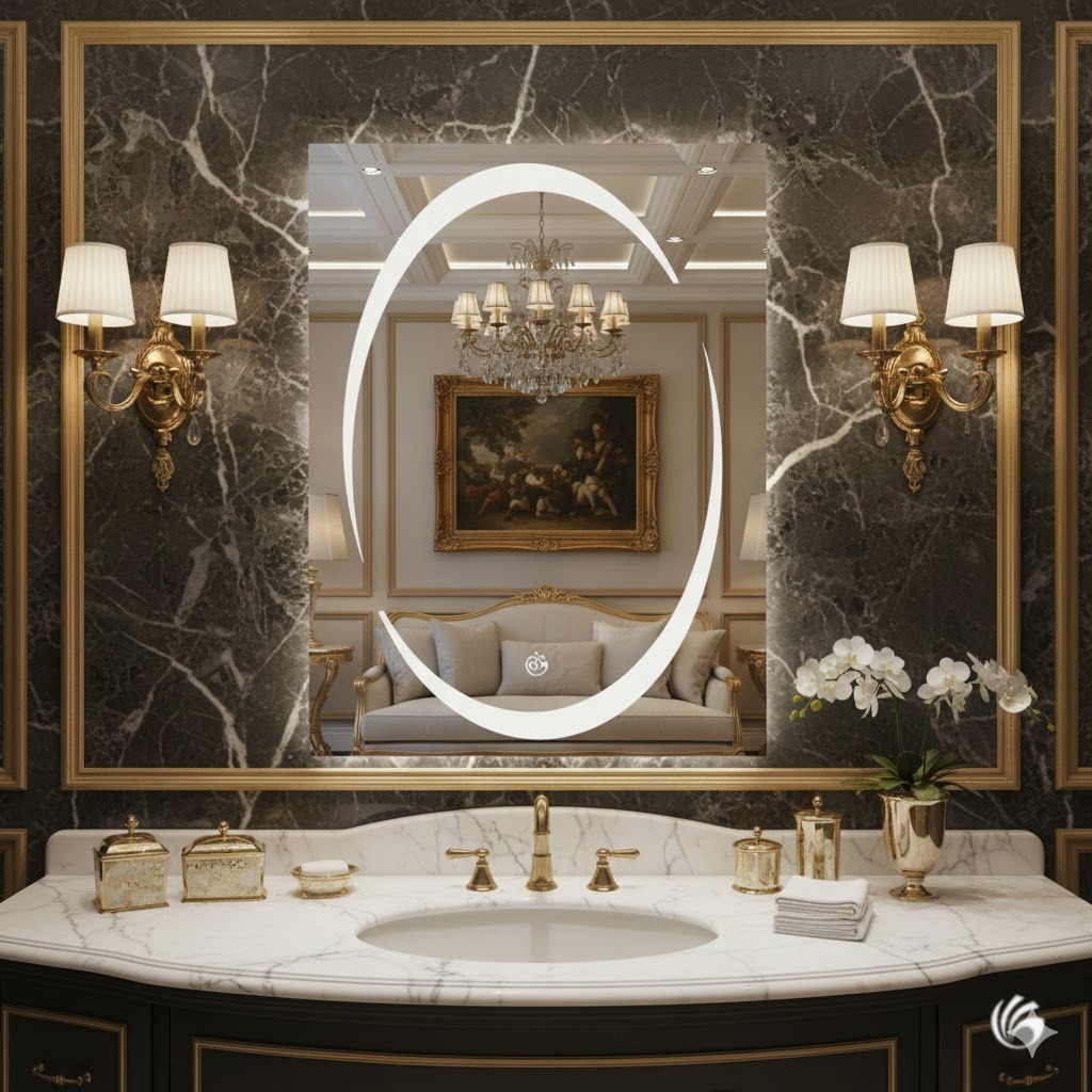 Rectangular Shape Led Mirror MM045