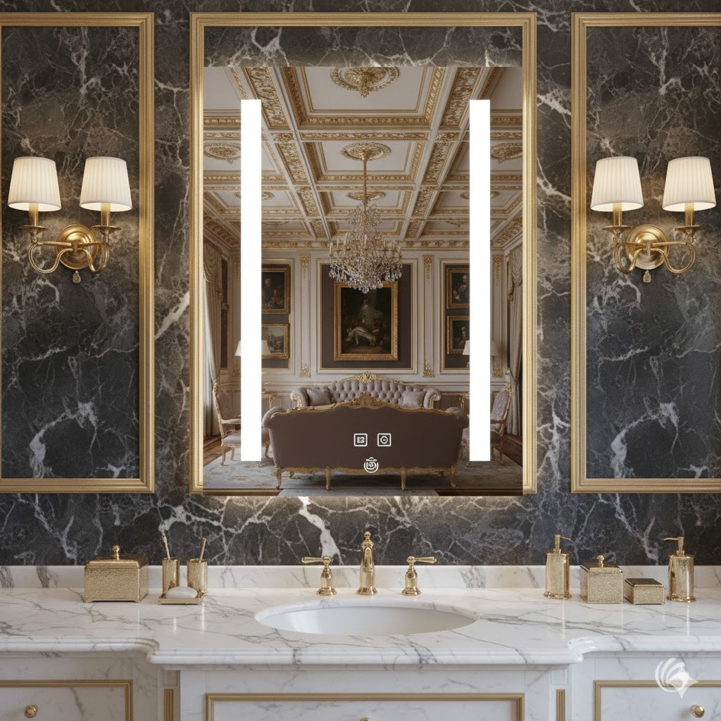 Rectangular Shape Led Mirror MM052