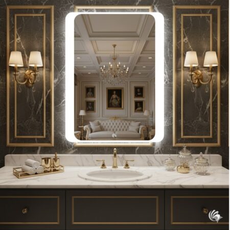 Rectangular Shape Led Mirror MM057