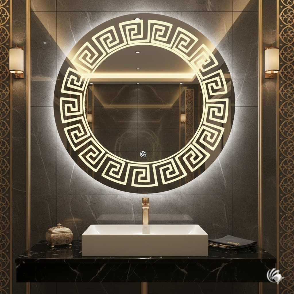 Round Shape Led Mirror MM002